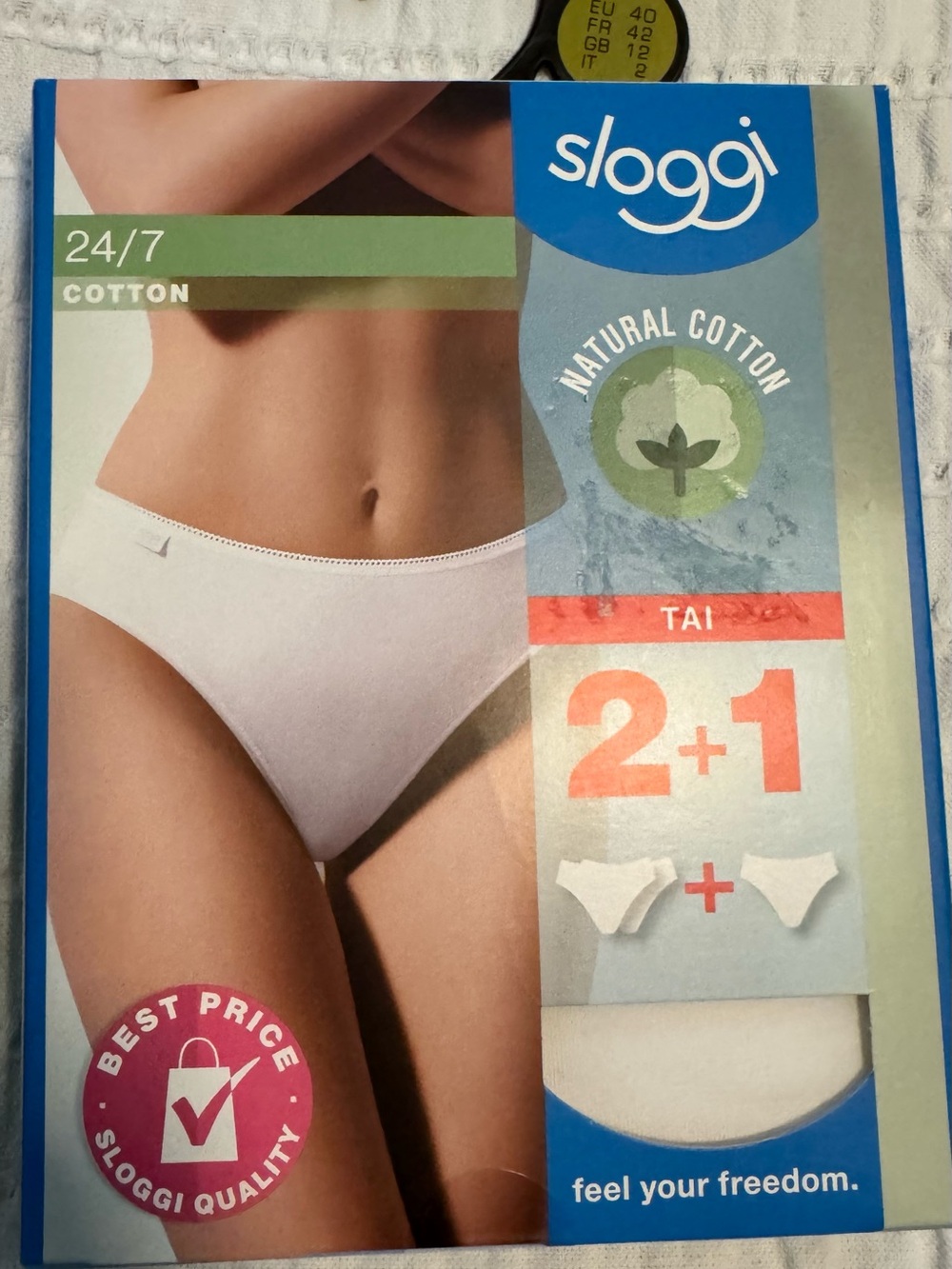 Sloggi 24/7 Cotton Briefs Med-BNIB